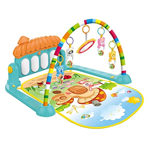 Tapete Acolchoado Musical com Móbile, Brinquedos e Piano