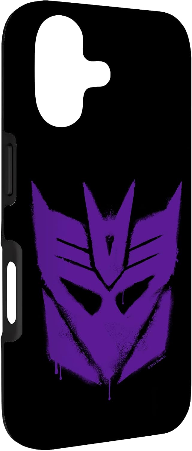 Transformers Purple Graffiti Decepticon Logo Case for iPhone 17