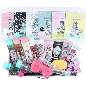 Luxury Spa Set – Skin Care Kit – Skin Care Gift Set – Skincare Box – Skin Care Baskets – Spa Day Kit – Spa Kit Women – Spa Gift Baskets – Birthday Gifts for Teen Girls – Beauty Gift Set – Facial Gifts
