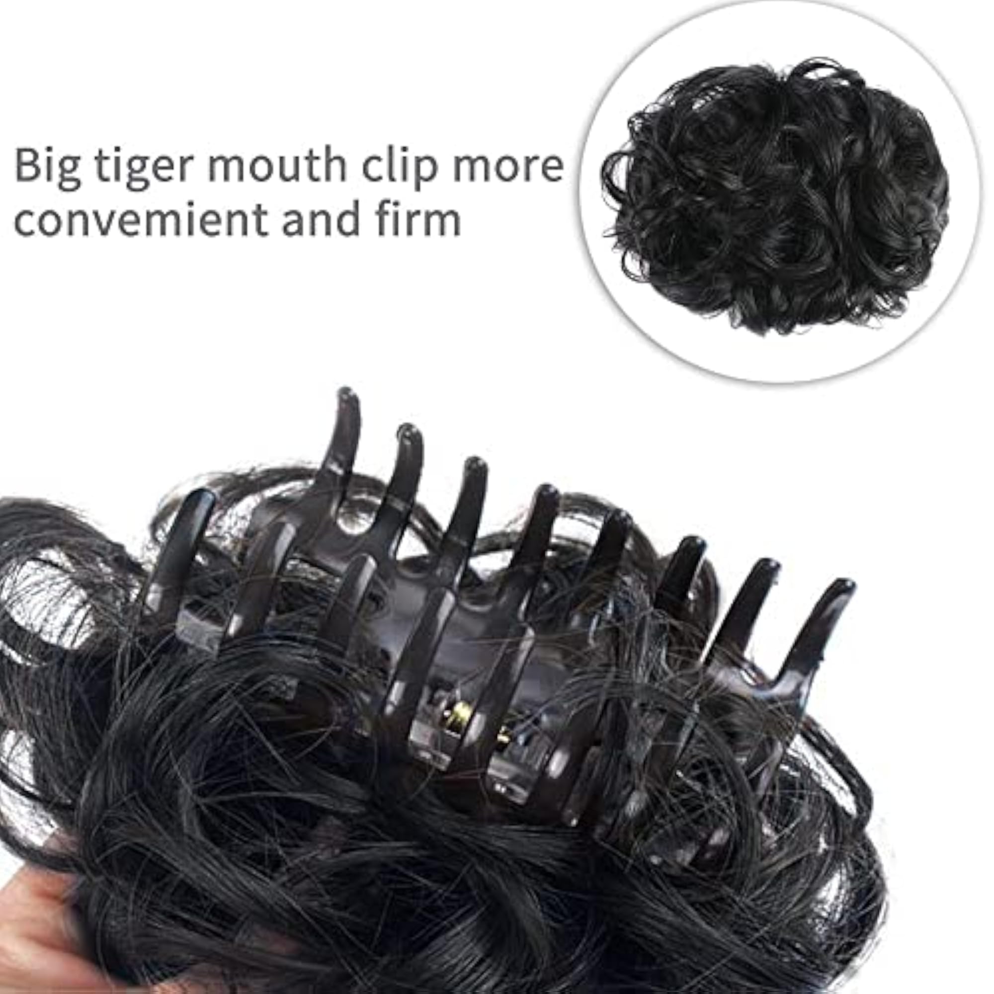 Women's Thick Nylon False Hair Extension, 28 Inch, SET OF 2