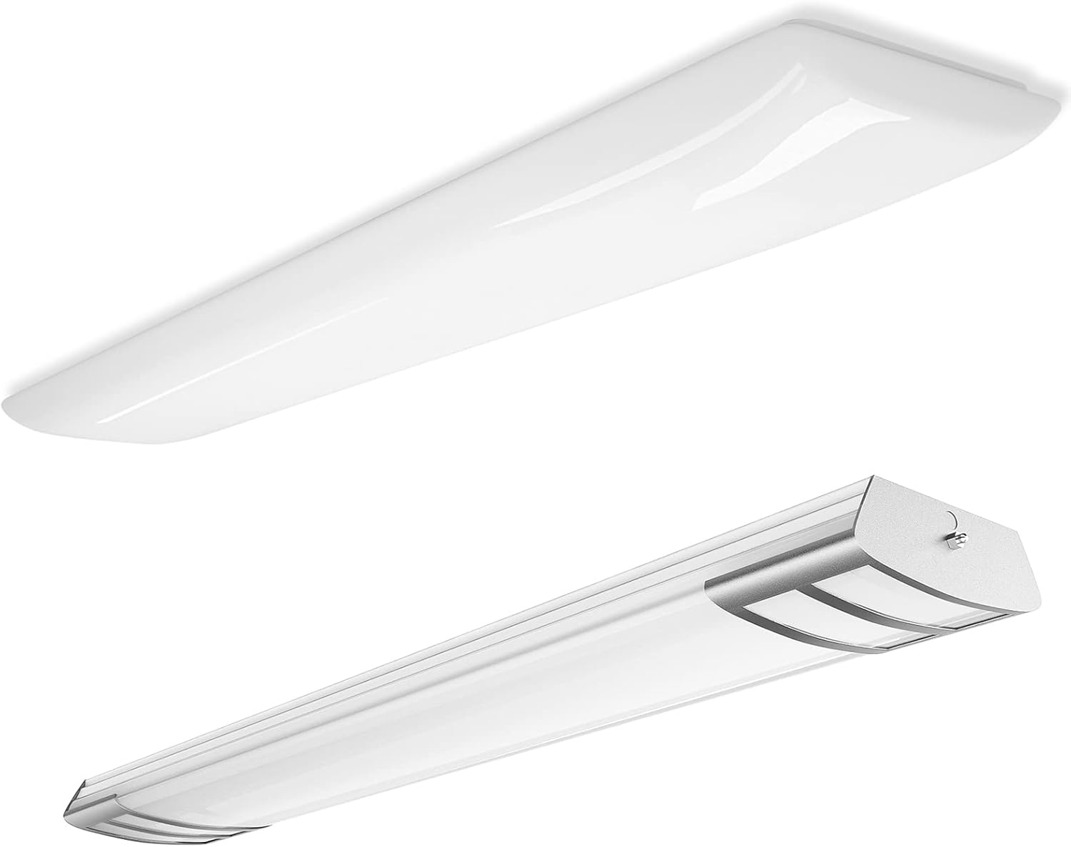 ANTLUX 4FT LED Flush Mount Puff Lights 60W and 50W, 4 Foot led Kitchen