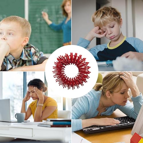 Anel de massagem para os dedos, brinquedo criativo para massagem nos dedos da primavera – Bolas de m