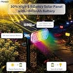 Solar Lights Outdoor Waterproof, 7 Colors LED Solar Spot Lights Outdoor - Image 2