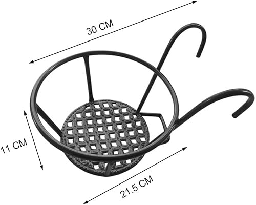 Miniatura 9 de GANAZONO Soporte para macetas de flores, 3 piezas, estante de almacenamiento para macetas, soporte para maceta, estante para flores, bonsái, cesta