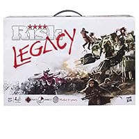 Avalon Hill - Risk Legacy - Strategy Table Top Board Game - Modern Warefare Theme - Immersive Narrative Game - Detailed Miniatures - 3-5 Players - Family Board Games - F3156 - Ages 13+