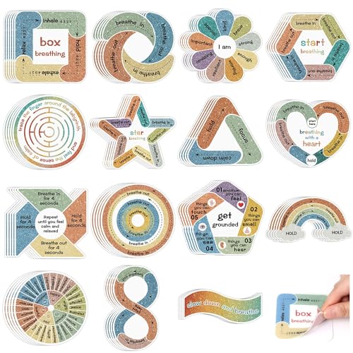 75Pcs Calm Stickers Anxiety Sensory Stickers Anxiety Relief Items(75)
