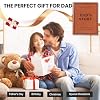 Dad's Story (Hardcover): A Leather Guided Journal for Dad to Share His Life and Memories, Christmas Gifts for Dad Birthday Father's Day from Daughter Son