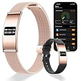 Smart Bracelet for Women Men Ultra-Thin Fitness Tracker for Android & iOS