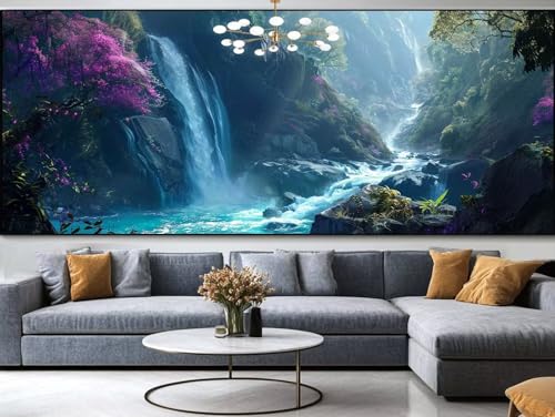 Peinture Diamant Poisson Koi pour Décorer un Salon Asiatique Zen et Élégant