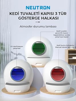 Neutron Akıllı Kedi Tuvaleti [Enerji Sınıfı A++]