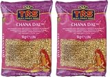 TRS - Kichererbsen Halb (Chana Dall) - (1 X 1 KG) (Packung mit 2)