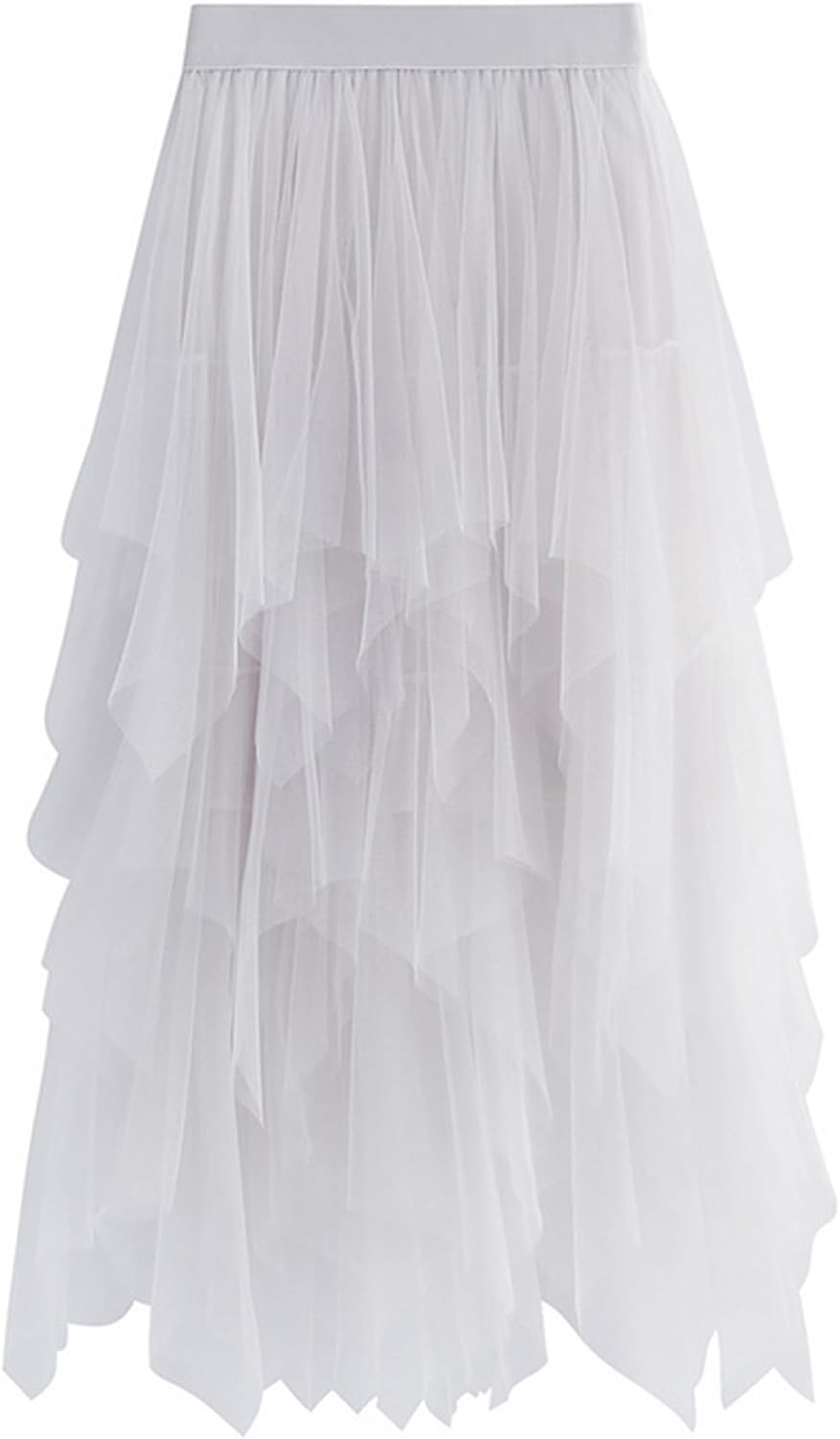 Jogold womens Tulle Skirt Skirt | Soft Mesh Feel High Stretch Elastic Band A Line Puffy Fairy Look Short Lining Halloween Christmas Party Costume Outfit