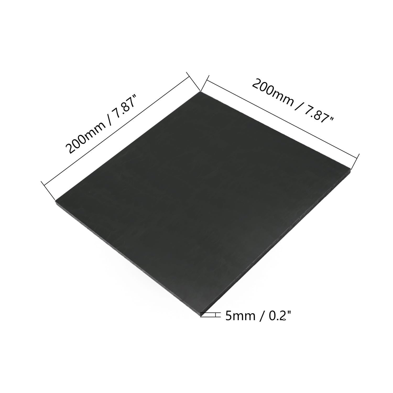 Othmro POM Kunststoffplatten - Stabile DIY Platten Für Modellbau