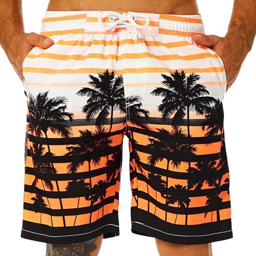 Six Islands Quick-Dry Swim Trunks - Comfortable Mens Boardshorts, 9 Inch Inseam, Variety Of Tropical & Classic Designs thumb #3