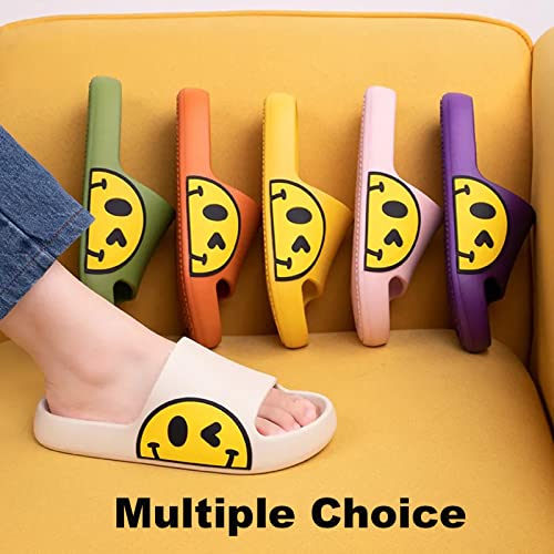 AOKADUTE Cloud Slippers para mulheres e homens, sandálias antiderrapantes de espuma vinílica acetina