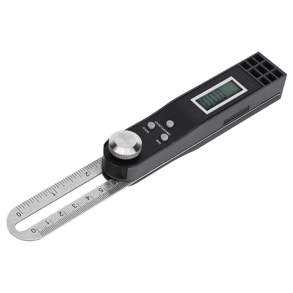 Goniometro Digitale Display Digitale T Attività Goniometro Angelo Righello 0~360 ° Positioning Ruler Angle Materiale Acciaio Inossidabile