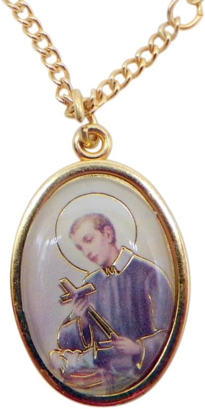 Westmon Works St Gerard Medal on a Stainless Steel Necklace with Patron Saint Prayer for Pregnancy Holy Card Velour Deluxe Boxed Set - Image 9