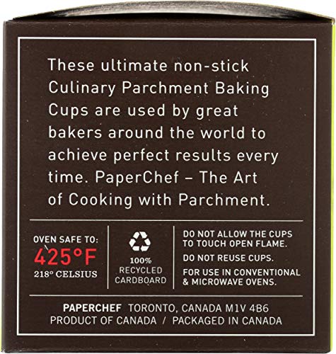 Paper Chef Baking Cups, Parchment (60 Ct) #TOP4