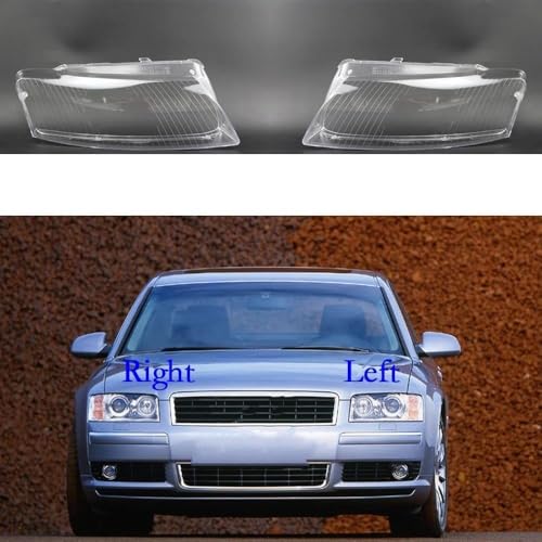 Couvercle lentille transparent pour phare A8 D3 rénovation optique complet - 2