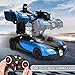 Ursulan Transform Remote Control Cars for Boys, Deformed Robot Toy with 360 Speed Drifting, One Button Transformation Cars for Kid Age 3-8, Holiday Toy Xmas Gifts for Boys and Girls (Blue)