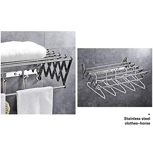 Rack de serviette murale haut de gamme en acier durable - 4