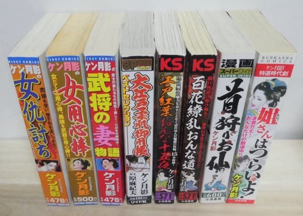 Amazon.co.jp: ケン月影 コンビニコミック 8冊 姐さんはつらいよ 首