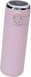 Insulated Tumbler Insulated Tumbler Large Capacity Drinkware Smart Drinking Bottle Temperature Display Camping Thermal Bottle, pink