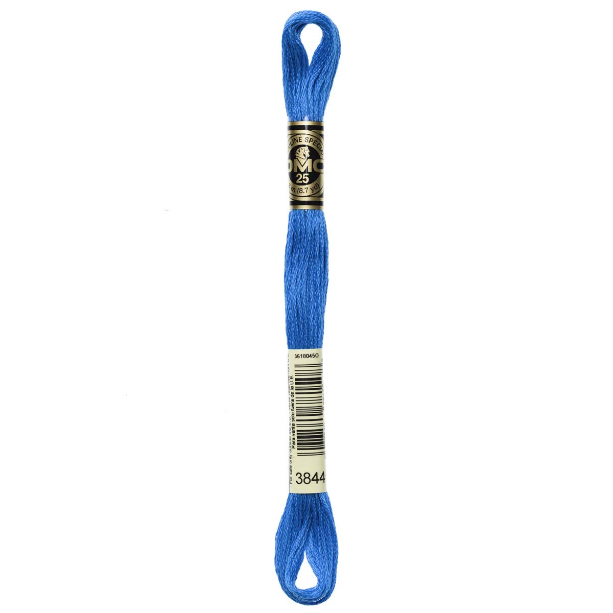 DMC Embroidery Floss Mouline Stranded Cotton Thread for Hand Embroidery and Sewing - Colour No: 3844-12 x 8m Skeins — image 1
