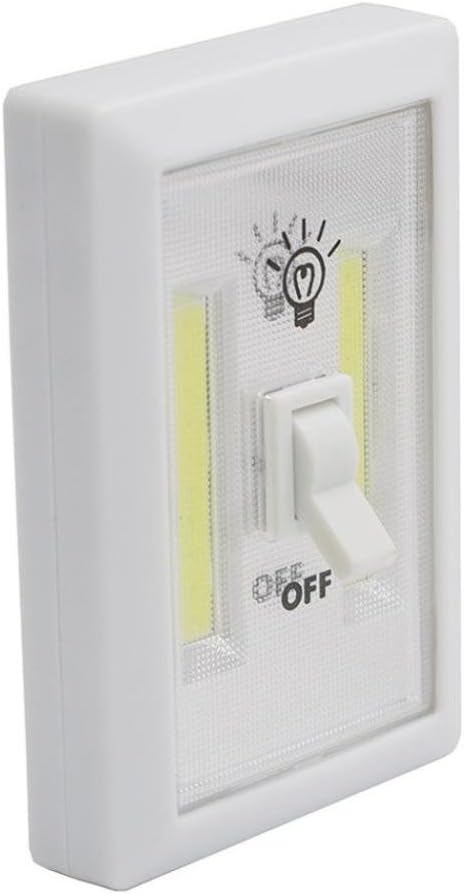 Battery Operated LED Night Light,Super Bright 350 Lumen COB LED,Cordless Light Switch Magnetic Sticker for Wardrobe Kids Reading Bed Lamp Kitchen Garage Camping Emergency Light