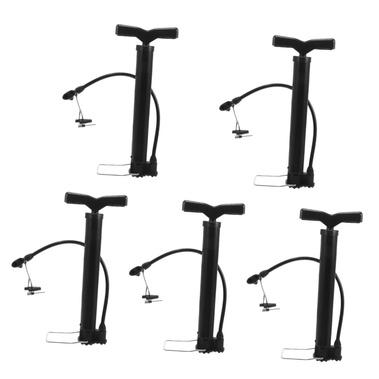 Toddmomy De Bola Pelota Yoga Hinchador Bicicleta Inflador De Bicicleta De Fútbol Manual De Globo De Pelota De Yoga De De Voleibol Acero