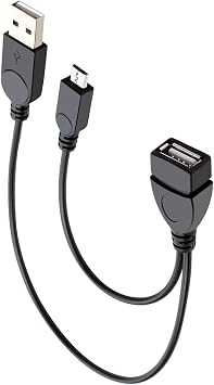 2 in 1 MicroUSB - USB           MicroUSB   -