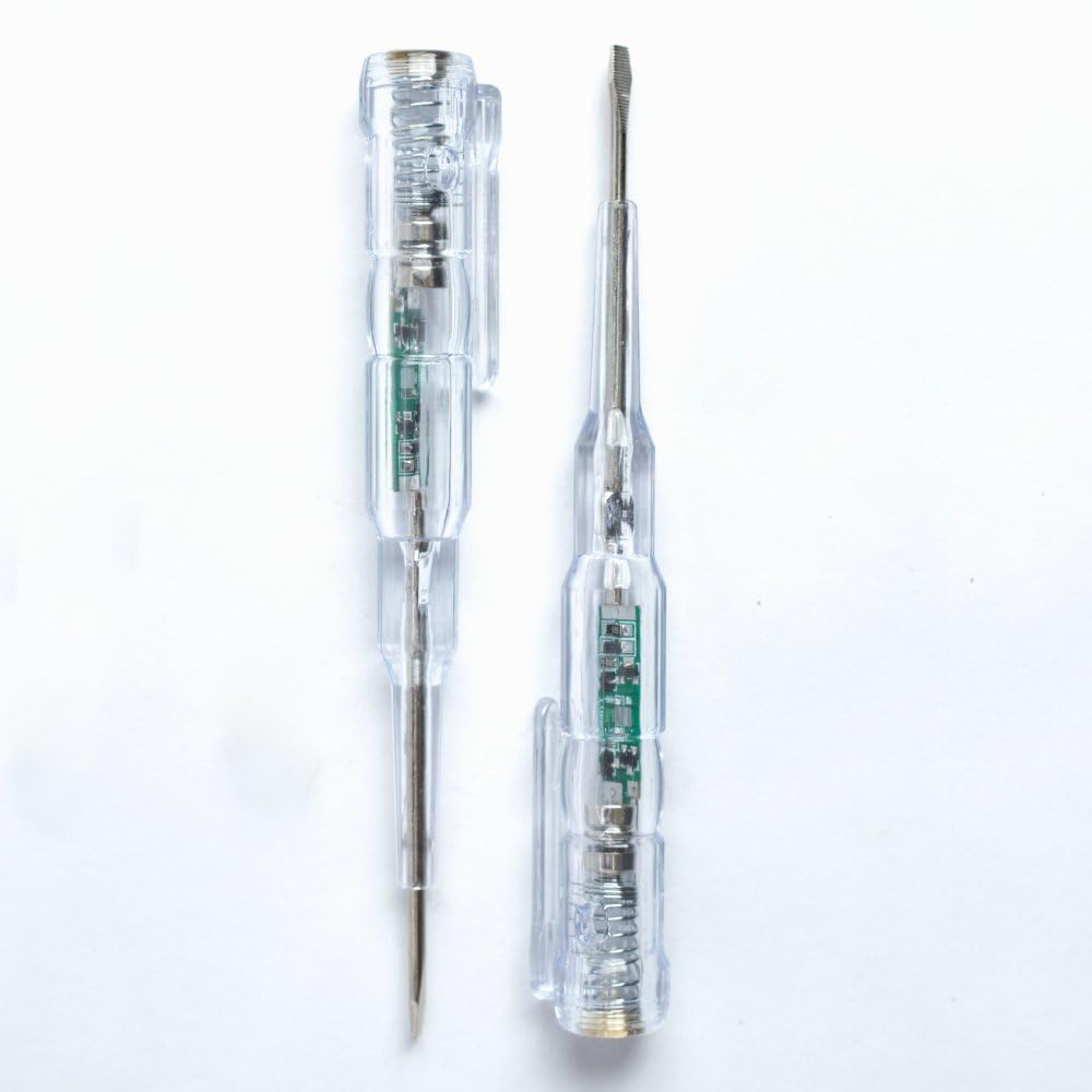 GILHOT AC 24-250V Contact Electrical Detector Slotted Screwdriver Tester Pen Digital Voltage Tester (Pack of 2) (B0D816TY8M) Amazon Price History, Amazon Price Tracker