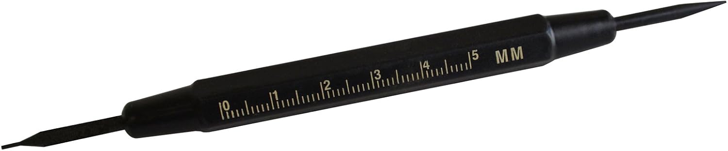 Spring Remover Insert Watchband Bar Millimeters & Inches Watchmaking Watch Size Repair Measuring Tool