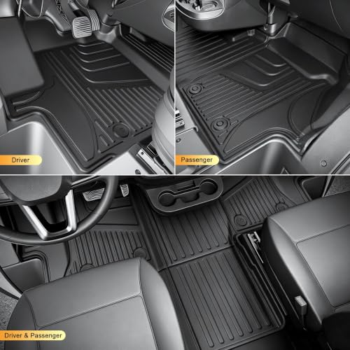 Image of Front Floor Mats Fit for 2018-2026 Ram ProMaster 1500 2500 3500