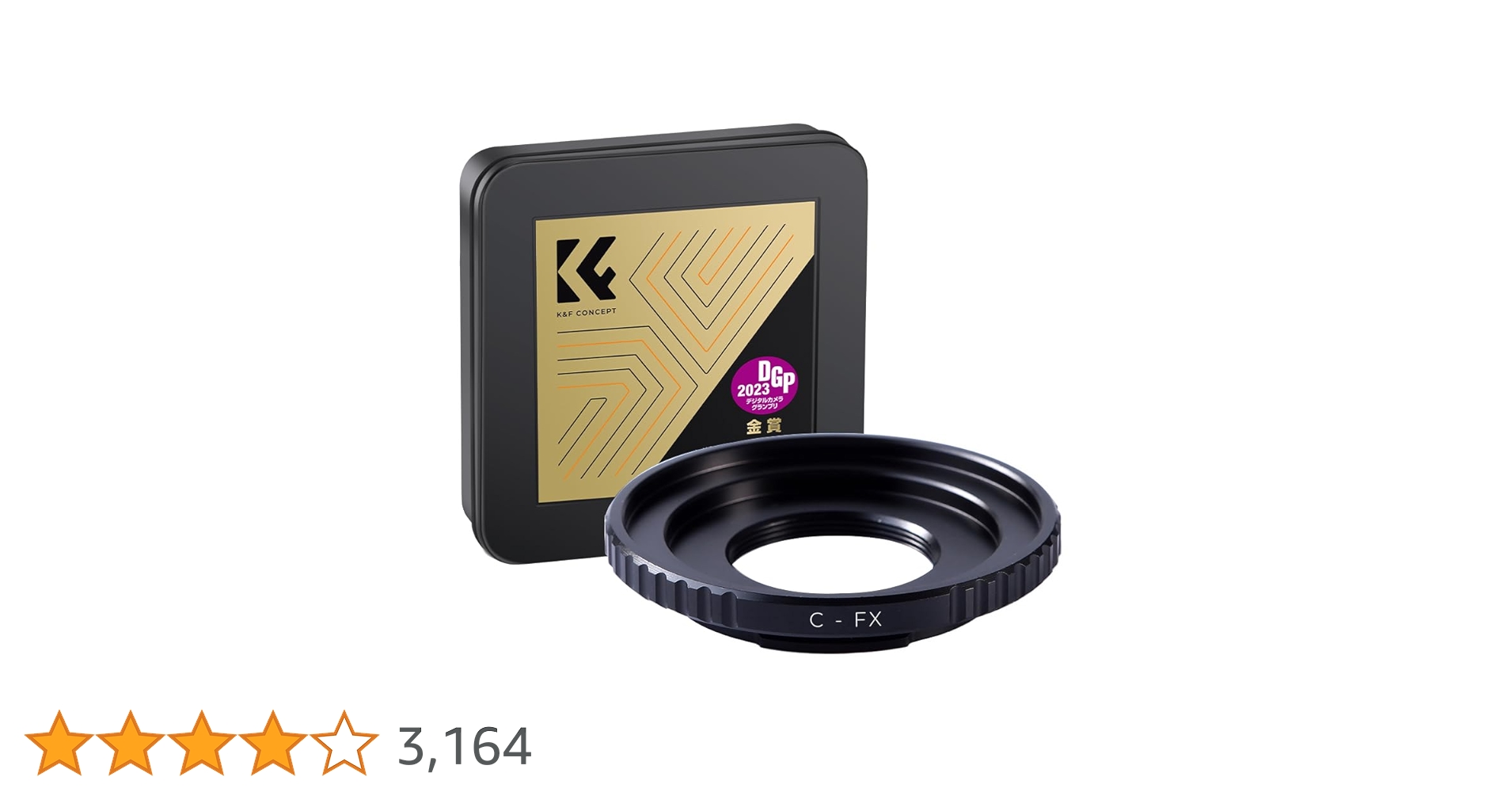 Amazon | K&F CONCEPT マウントアダプター Cマウント 富士