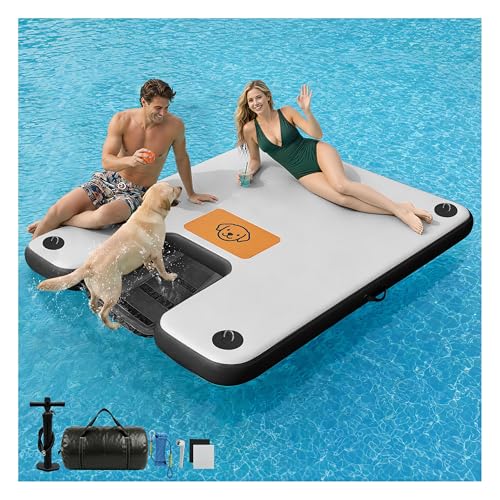 AWEMUFA inflatable floating dock image