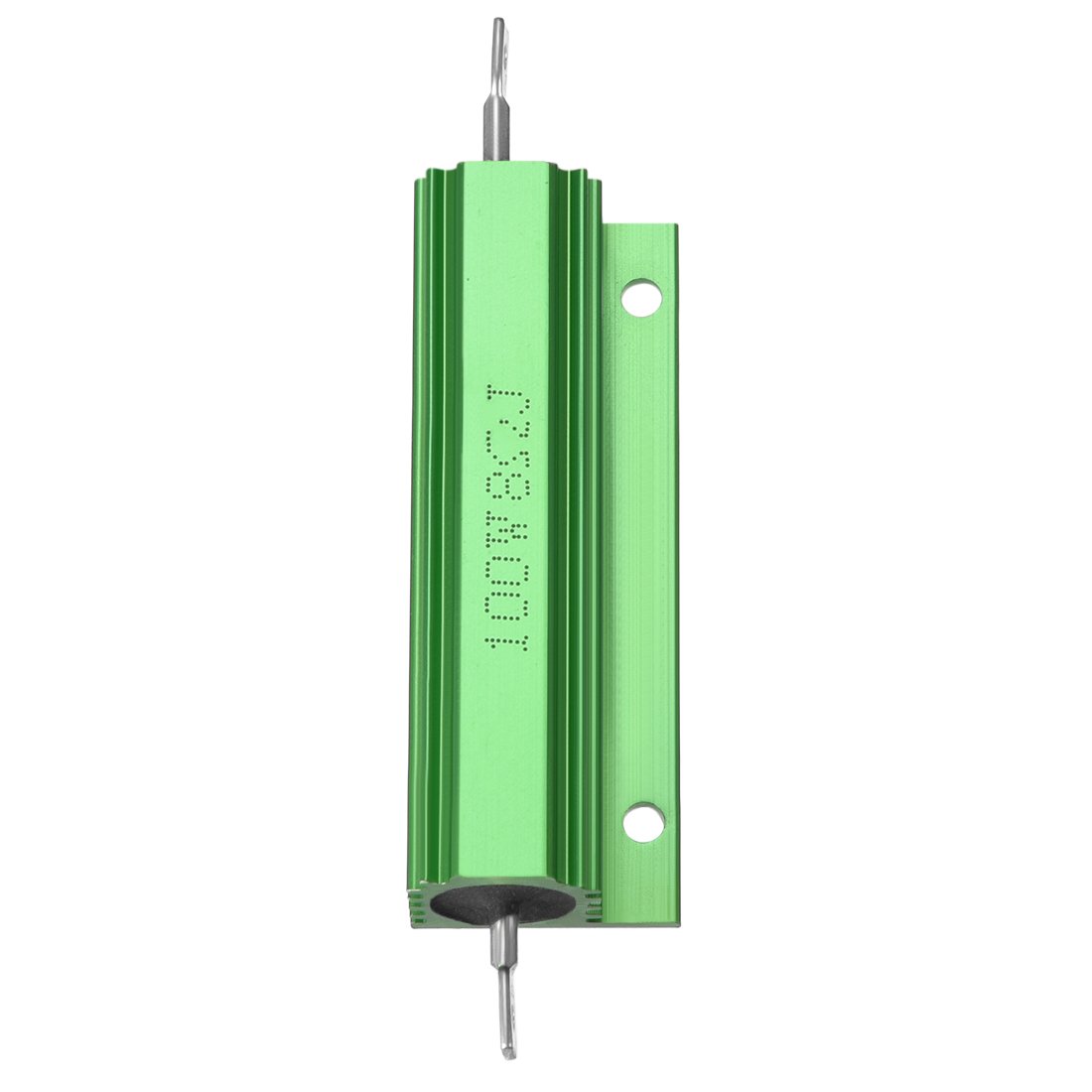 sourcingmap Aluminum Case Resistor 100W 8 Ohm Wirewound Green for LED Replacement Converter 100W 8RJ - Image 3