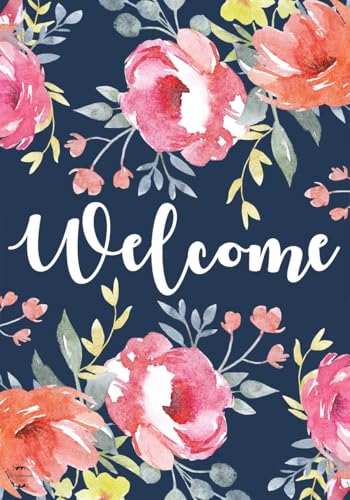 Briarwood Lane Spring Garden Flag 12x18 For Outdoor Watercolor Floral For Spring Garden Flag Flags For Outside