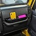 JeCar TJ GrabTray Passenger Storage Tray Organizer Grab Handle Accessory Box for 1997-2006 Jeep Wrangler TJ 2-door/4-door, Interior Accessories, Black