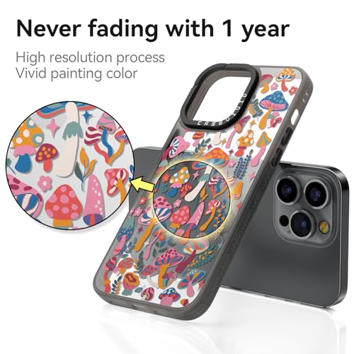 Coque iPhone 13 Pro Max champignon finie la peur des rayures