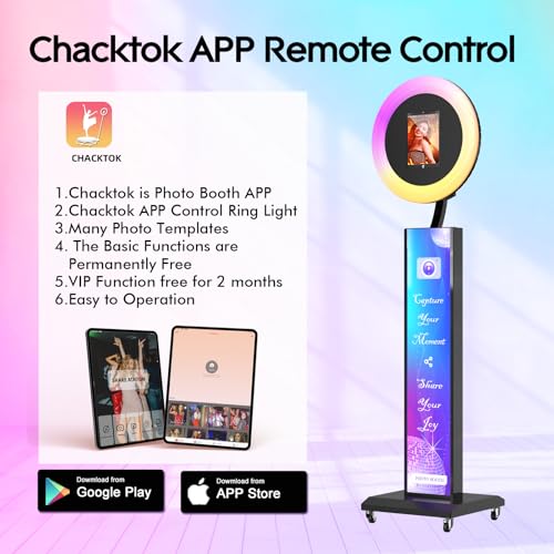 OHYEAHSPIN iPad Photo Booth with RGB Light & Music Sync - Save with Code FW9U2OCU - Image 6