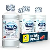 Pedialyte Electrolyte Water with Zero Sugar, Hydration Drink, 1 liter, 4pk