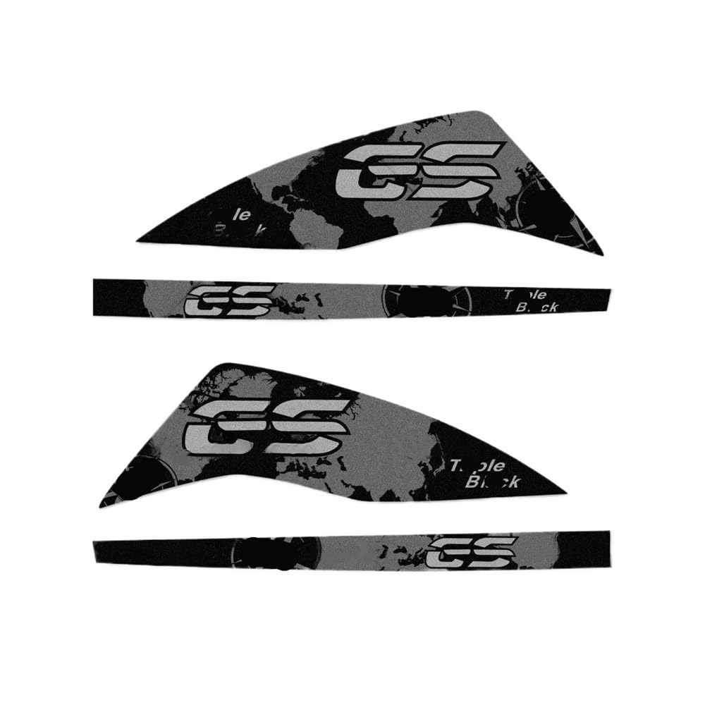 Autocollant réservoir moto pour BMW R1250GS et Adventure protection triple black