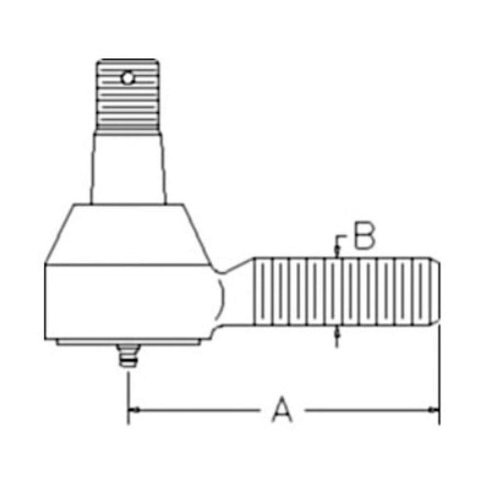 Tie Rod End Fits Kubota M105 M108 M110FC M120FC M4030 M4030SU 35523-62920