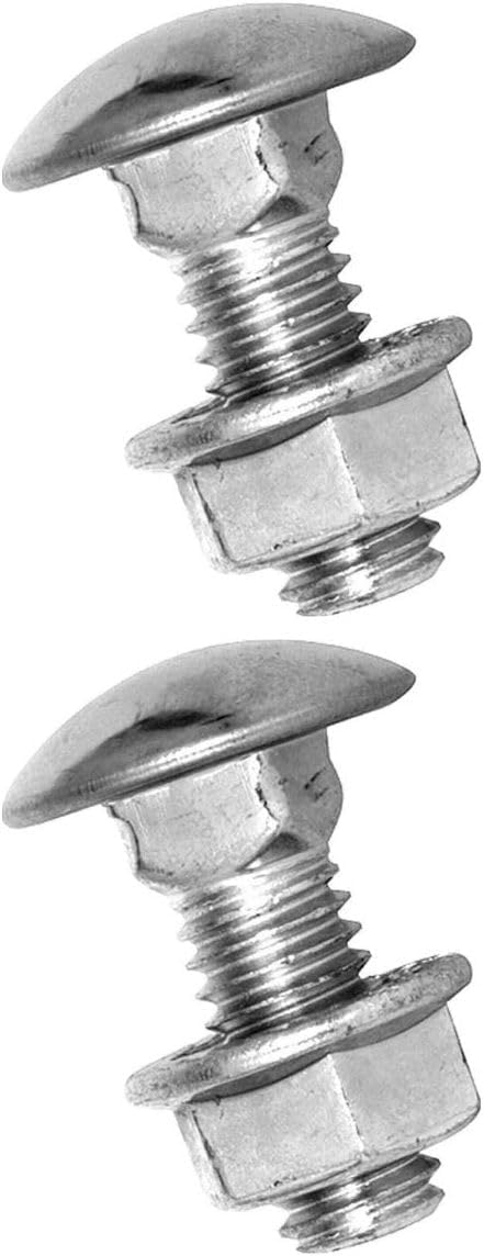 2 Set of - Stainless Steel Bumper Bolt 1/2"-13 1/ for Chevy for Biscayne for Camaro for Chevelle for Chevy II for Corvette for El Camino for Impala for Nova,Fitment Tested