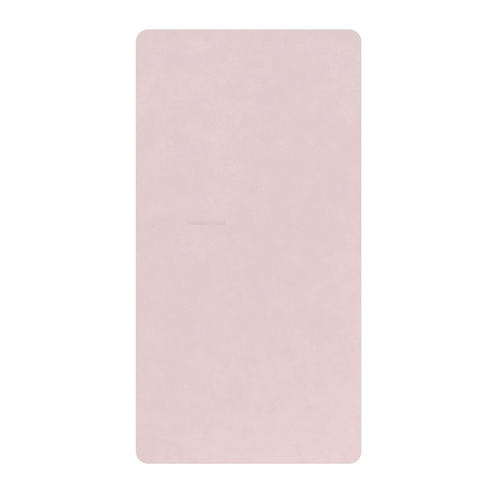 Drap de lit en coton respirant enfant rose clair uni confort