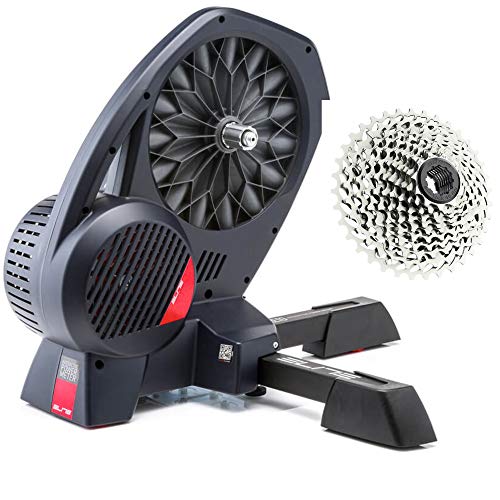 Elite Direto 2 Interactive Smart Trainer 2019 with Riser Block (11 Speed 11/28 Cassette)