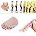 ULTNICE 2Pcs Pinky Toe Straightener Toe Separator (Blanco)