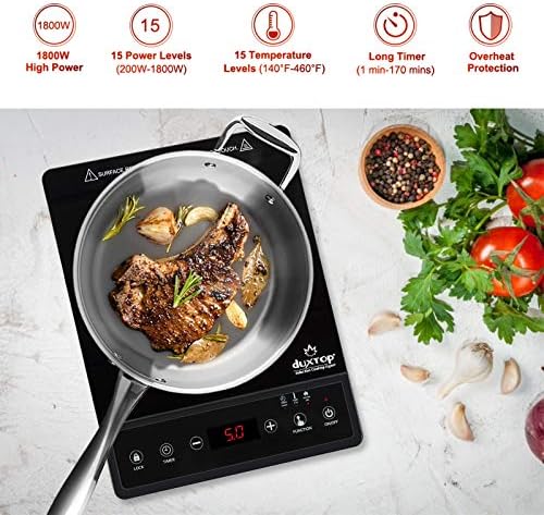 Duxtop Portable Induction Cooktop 8500ST E210C2