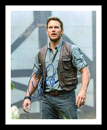 Chris Pratt Autographed Signed & Framed Photo Poster